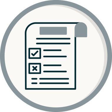 Kurallar. Web simgesi basit illüstrasyon