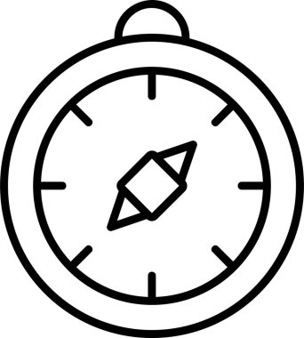 Pusula simgesi vektör resimlemesi 