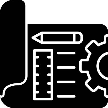 Ayrıntılı plan. Web simgesi vektör illüstrasyonu