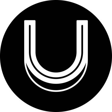 Ağız koruyucusu. Web simgesi basit illüstrasyon