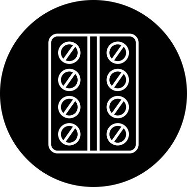 hap ikonu vektör illüstrasyonu