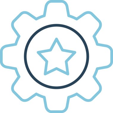gear web icon simple illustration