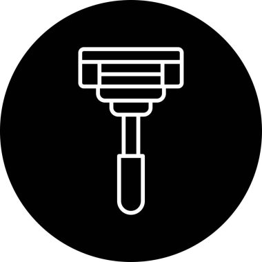 Jilet. Web simgesi basit illüstrasyon