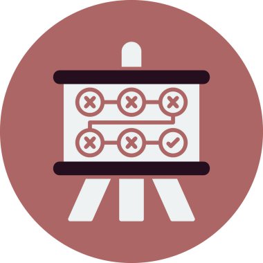 Hata modern simgesinin vektör illüstrasyonu