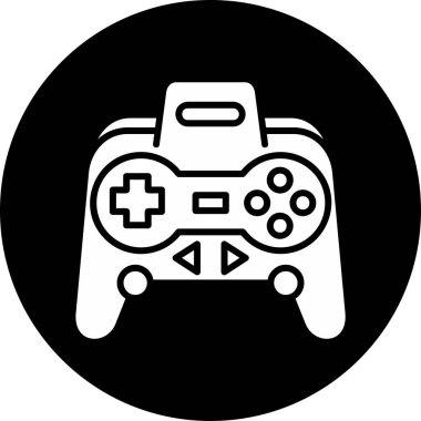 Oyun Denetleyici Web simgesi, vektör illüstrasyonu