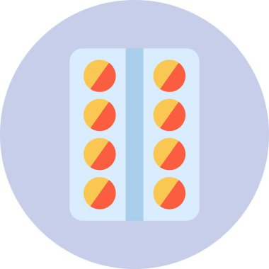 hap ikonu vektör illüstrasyonu