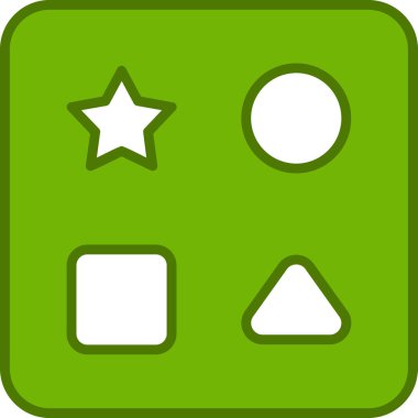 oyun web simgesi, basit illüstrasyon, Çeşitlilik simgesi