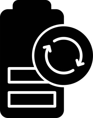 Basit Yenileme simgesi, illüstrasyon tasarımı