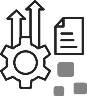 Web simgesi vektör illüstrasyonunu yükselt