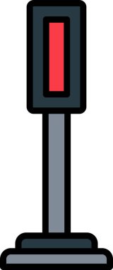 Web simgesi vektör illüstrasyonunu imzala