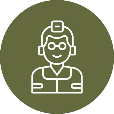 erkek avatar simge vektör çizim 