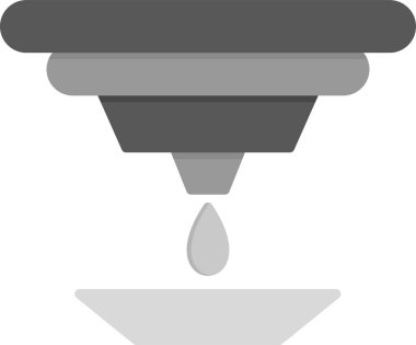 Mürekkep. Web simgesi basit illüstrasyon