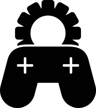 Oyun denetleyicisi joystick vektör simgesi 