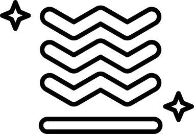 Basit ok simgesi vektör illüstrasyonu