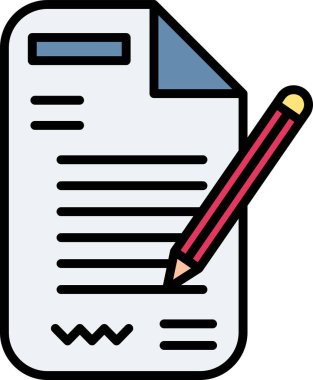 Sözleşmeli ağ simgesi, vektör illüstrasyonu