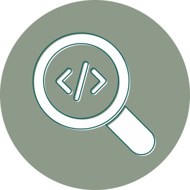 vector illustration of Analysis modern icon