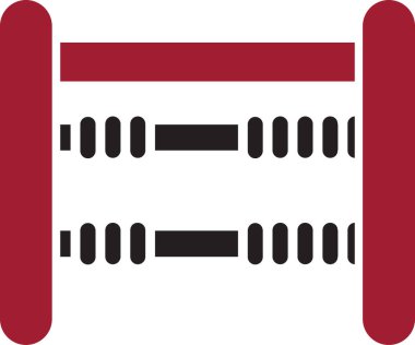 Abaküs. Web simgesi basit illüstrasyon 