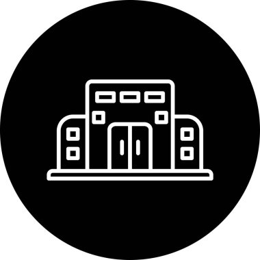 Alışveriş merkezi simgesinin ana hatları 