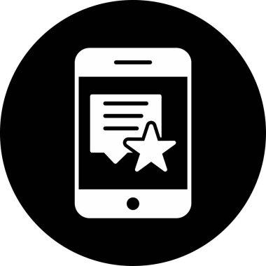 Geri besleme modern simgesinin vektör illüstrasyonu