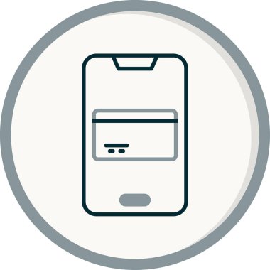 Ödeme Servis simgesi düz stil