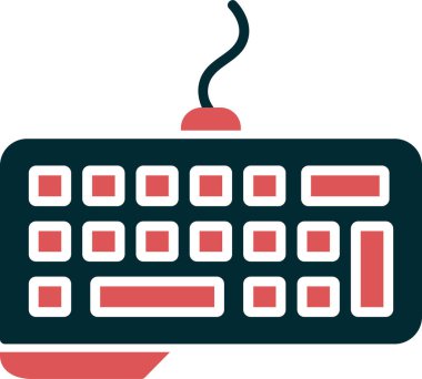 kaykay simgesi, vektör illüstrasyonu basit tasarım