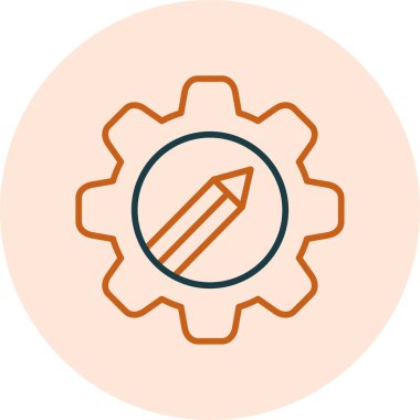 gear web icon simple illustration