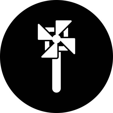 fırıldak web simge vektör çizim