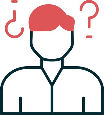 Karışıklık Ağ ikonu vektör illüstrasyonu