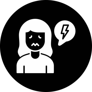 Çok etkilendim. Web simgesi basit illüstrasyon