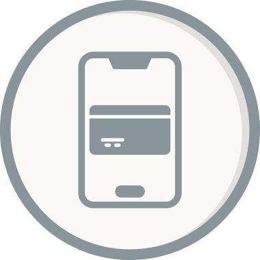 Ödeme Servis simgesi düz stil