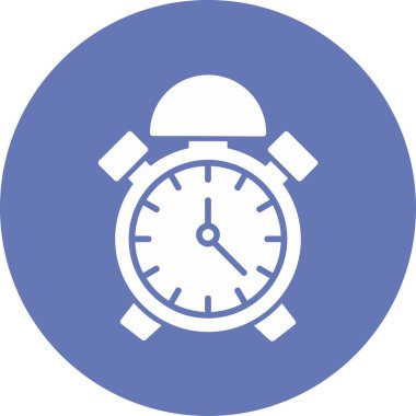 Eski saat simgesi vektör illüstrasyonu