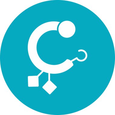 küpe vektör resimleme tasarımı                   