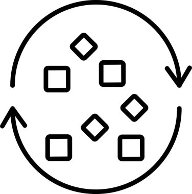 data düz vektör resimleme