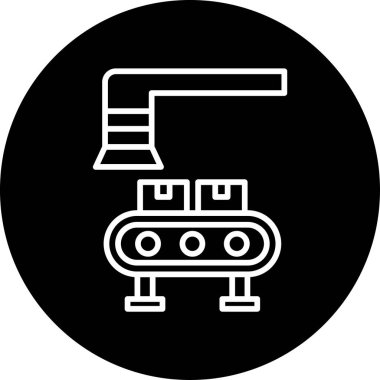 ürün web simgesi vektör illüstrasyonu