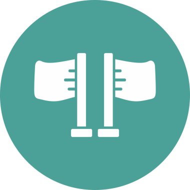 Bayraklar. Web simgesi basit illüstrasyon