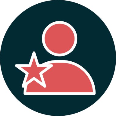 Popüler. Web simgesi basit illüstrasyon