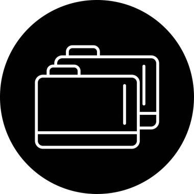 Kullanışlı bilgi içeren dizinler kümesi, basit vektör tasarımı 