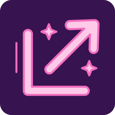 ok simgesi işareti, vektör illüstrasyonu