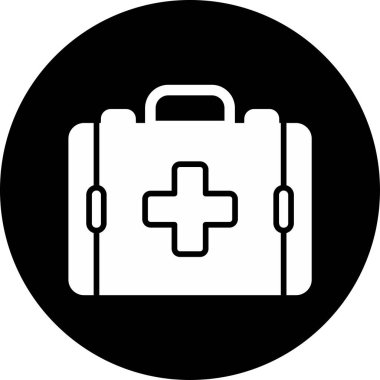 İlk yardım kiti vektör illüstrasyonu