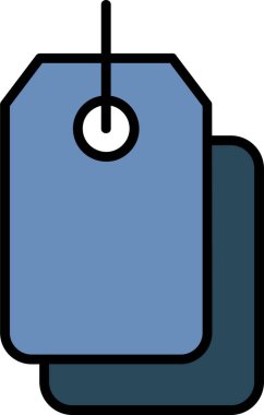 Fiyat etiketi vektör illüstrasyonu 