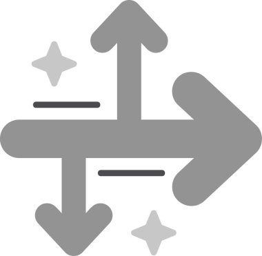 ok simgesi işareti, vektör illüstrasyonu