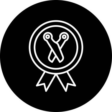 Ödül simgesinin özet vektör çizimi