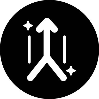 ok simgesi işareti, vektör illüstrasyonu