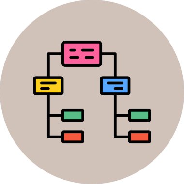 Görevler. Web simgesi basit illüstrasyon