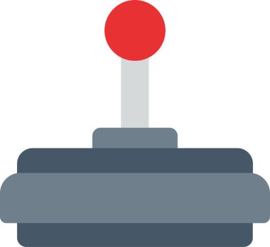 Oyun Denetleyici vektör düz simgesi. Oyun çubuğu