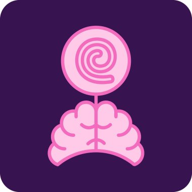 Karışıklık Ağ ikonu vektör illüstrasyonu