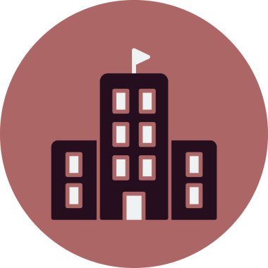 Basit vektör oluşturma illüstrasyonu, simge