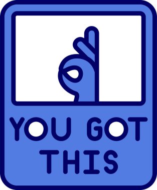 Simge vektör illüstrasyon tasarımı