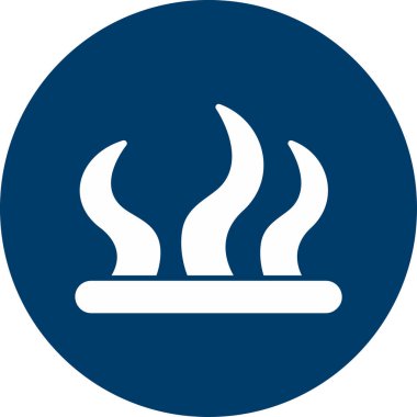 yosun simgesi vektör illüstrasyonu 