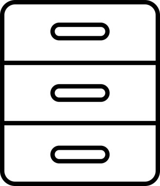 Arşiv. Web simgesi basit tasarım 